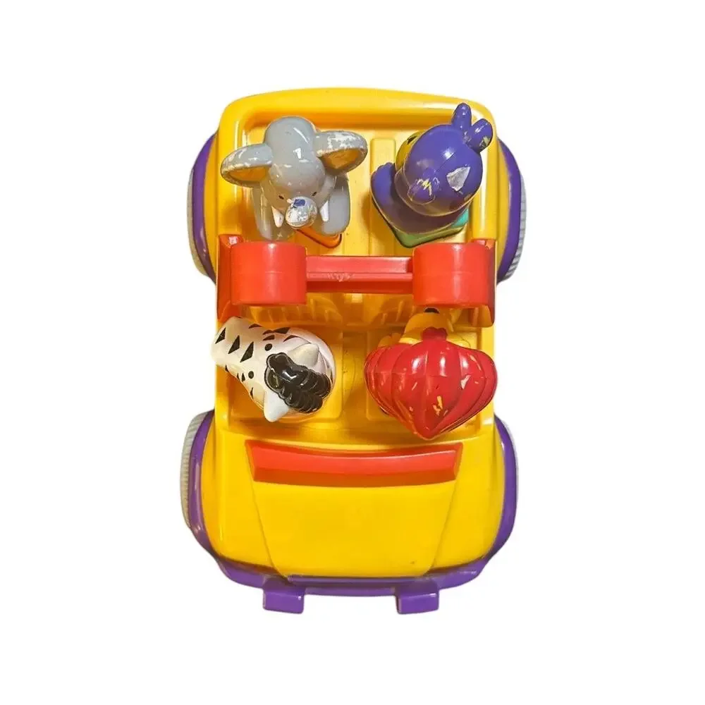 Toy Car & Animals Shapes Colors Set